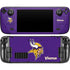 NFL Minnesota Vikings Distressed Steam Deck Handheld Gaming Computer Skin